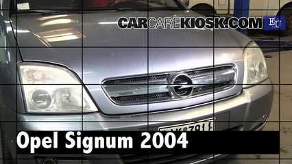 2004 Opel Signum Sport 2.0L 4 Cyl. Turbo Review